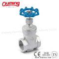 Stainless Steel Gate Valve with Threaded End